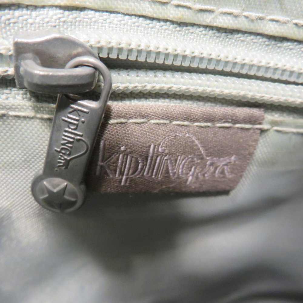 Kipling Gray Medium Crossbody Bag, Euc - image 7